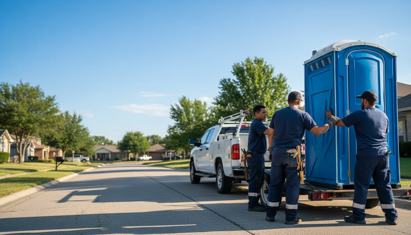 Portable Toilet Rental in Echo, LA near me